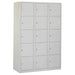 Lockerkast 3 kolommen 15 vakken freeshipping - Tom Kantoor & Projectinrichting