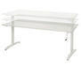 Bureau Verstelbaar dmv Slinger 140 x 80 cm freeshipping - Tom Kantoor & Projectinrichting